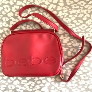 Bebe red bag SOLD
